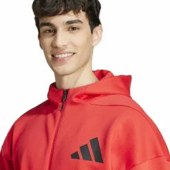 adidas Z.N.E. trainingsjack heren pure ruby< Tenniskleding