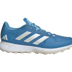 Hockeyschoenen-adidas Zone Dox 2.2S hockeyschoenen heren team light blue zero metalic cloud white