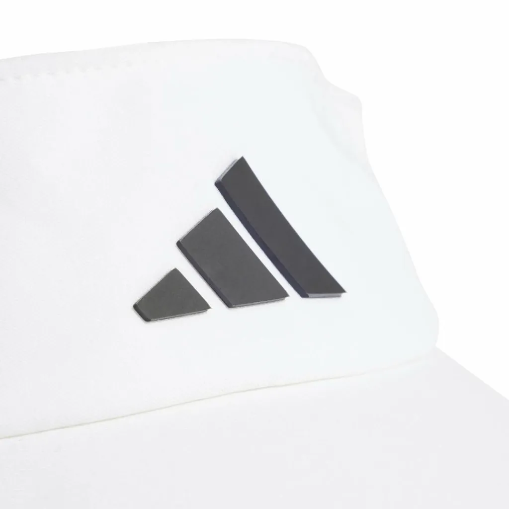 Tenniskleding-adidas Zonneklep white black