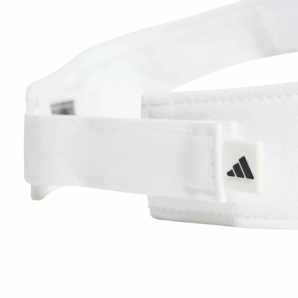 Tenniskleding-adidas Zonneklep white black