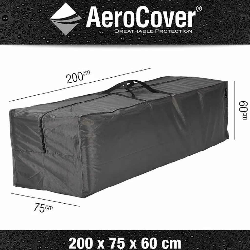 Tuinmeubelhoezen-Aerocover Kussentas 200 x 75 x 60 antraciet