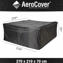 Tuinmeubelhoezen-Aerocover Loungesethoes 270 x 210 x 70 antraciet