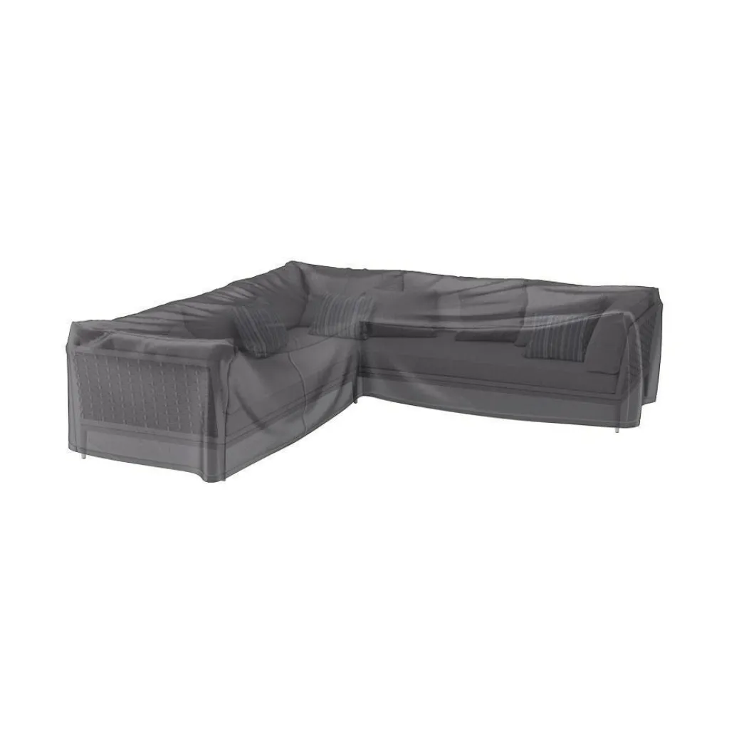 Tuinmeubelhoezen-Aerocover Loungesethoes hoekset L-vorm 300 x 300 x 100 x 70 antraciet