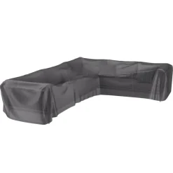 Aerocover Loungesethoes hoekset rechts 330 x 255 x 100 x H70 antraciet< Tuinmeubelhoezen
