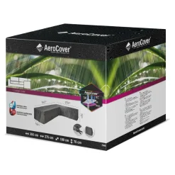Tuinmeubelhoezen-Aerocover Loungesethoes hoekset L-vorm rechts 275 x 355 antraciet