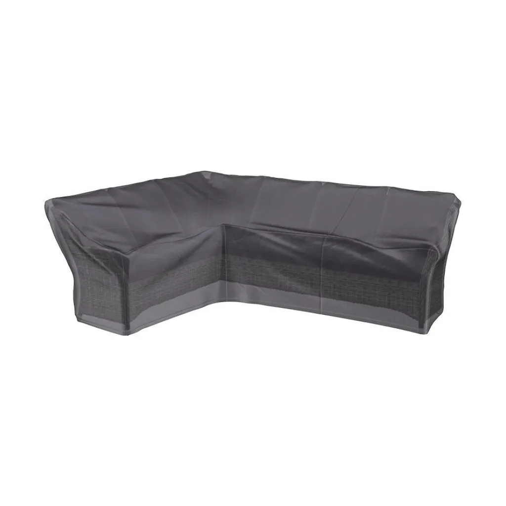 Aerocover Loungesethoes hoekset L-vorm links 270 x 210 x 85 antraciet< Tuinmeubelhoezen