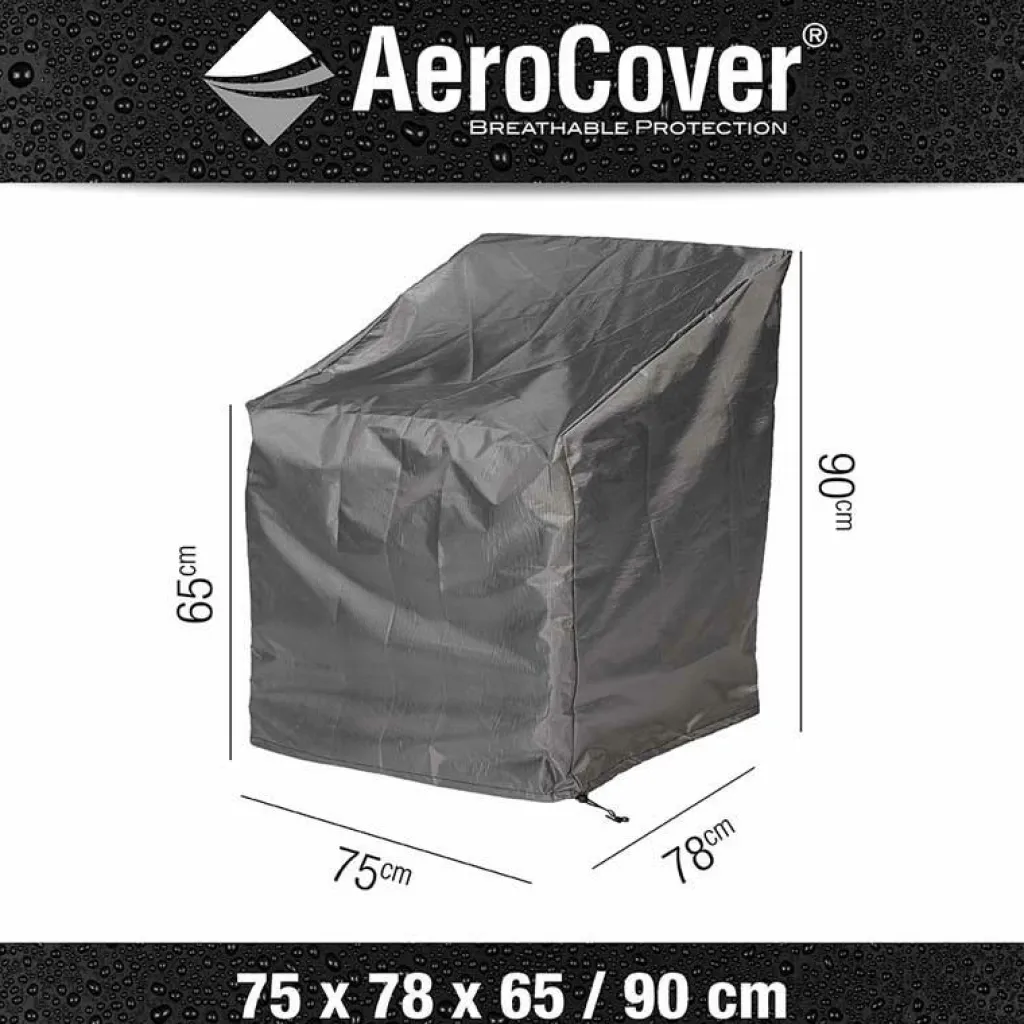 Tuinmeubelhoezen-Aerocover Loungestoelhoes 75 x 78 x 65-90 antraciet