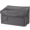 Tuinmeubelhoezen-Aerocover Tuinbankhoes 160 x 75 x H65-85 antraciet