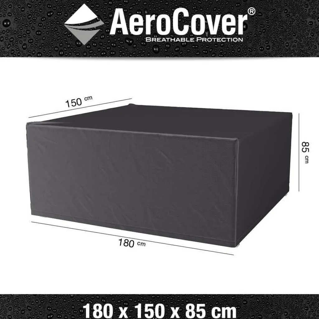 Aerocover Tuinsethoes 180 x 150 x 85 antraciet< Tuinmeubelhoezen