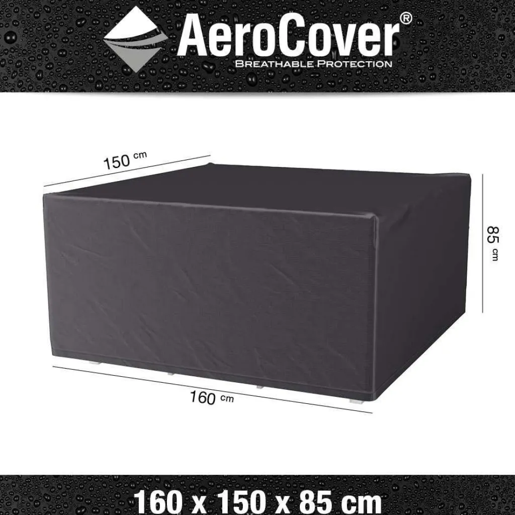 Tuinmeubelhoezen-Aerocover Tuinsethoes 160 x 150 x 85 antraciet