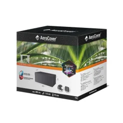 Aerocover Tuintafelhoes 280 x 110 x 70 antraciet< Tuinmeubelhoezen