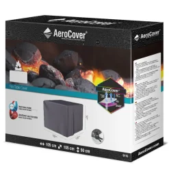 Tuinmeubelhoezen-Aerocover Vuurtafelhoes 105 x 105 x 50 antraciet