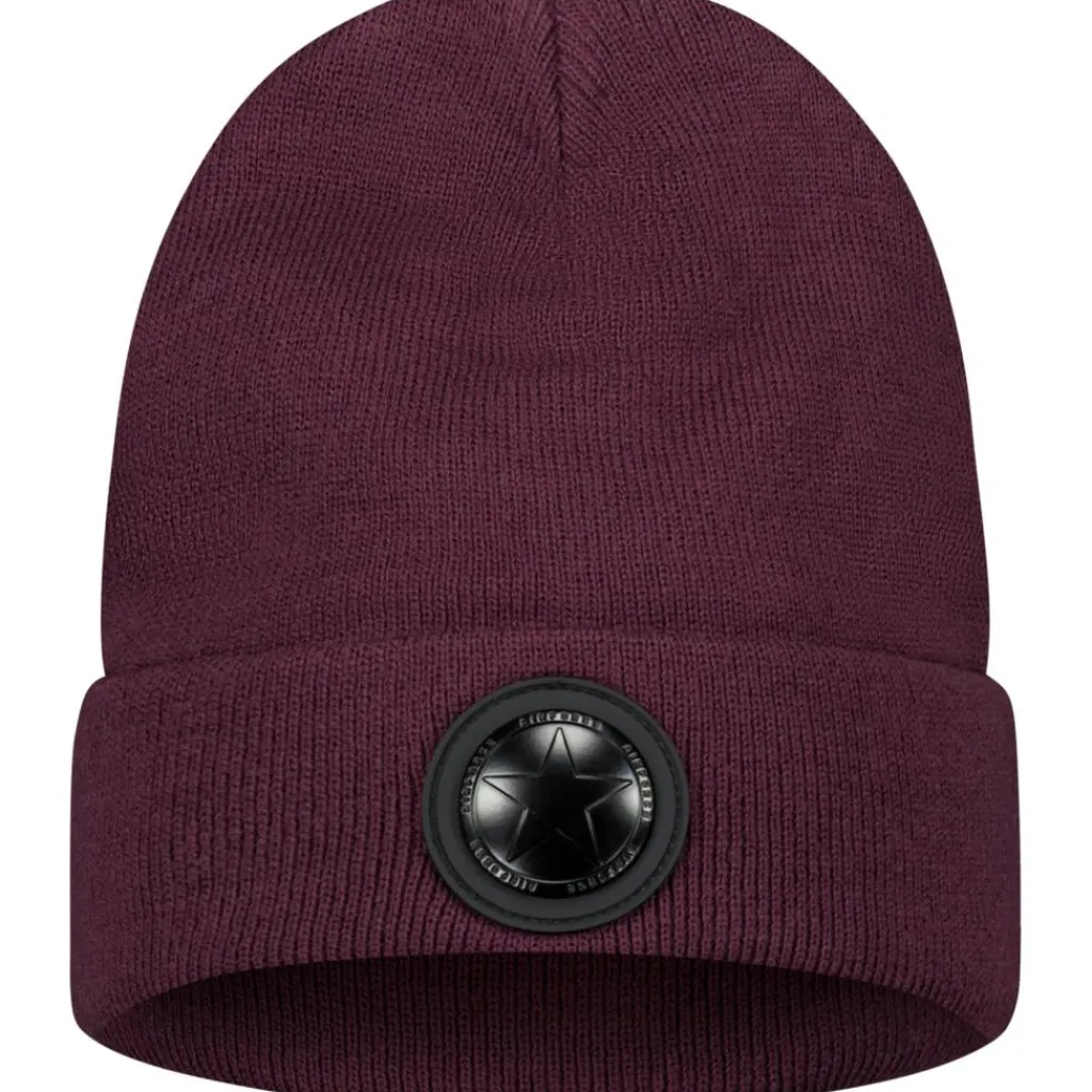 Mutsen|Wintersport-Airforce Arapahoe muts berry wine dull black