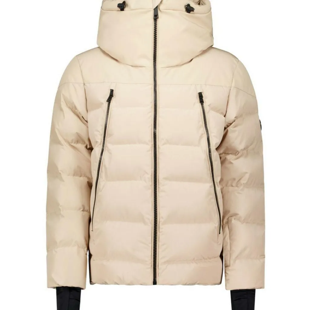 Ski Jassen|Wintersport-Airforce Breckenbridge winterjas heren beige mist