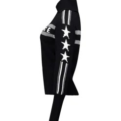 Airforce Eldora Mountain Knit sweater dames true black< Ski Truien|Wintersport