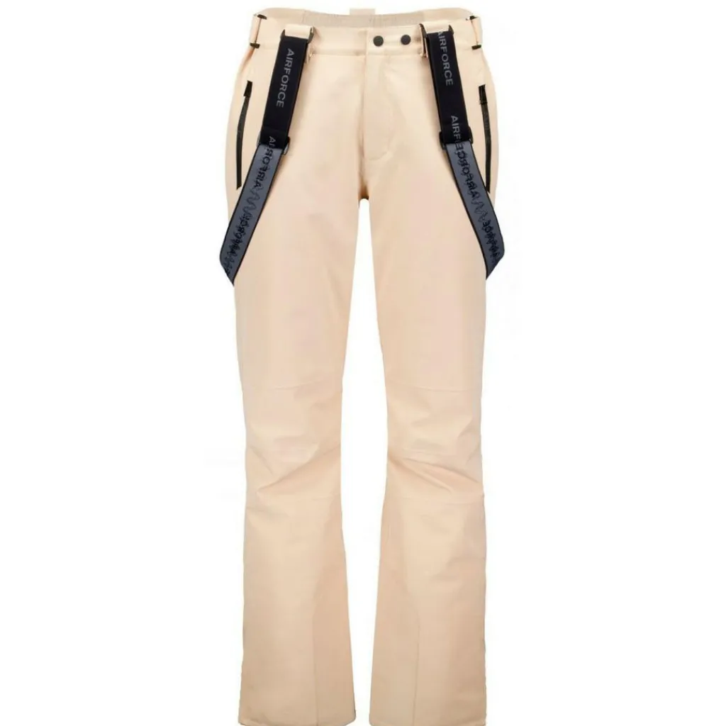 Skibroeken|Wintersport-Airforce Montana skibroek heren beige mist