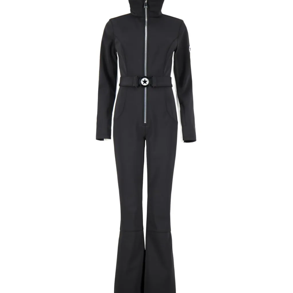 Skipakken|Wintersport-Airforce Mount Fuji skipak dames black white