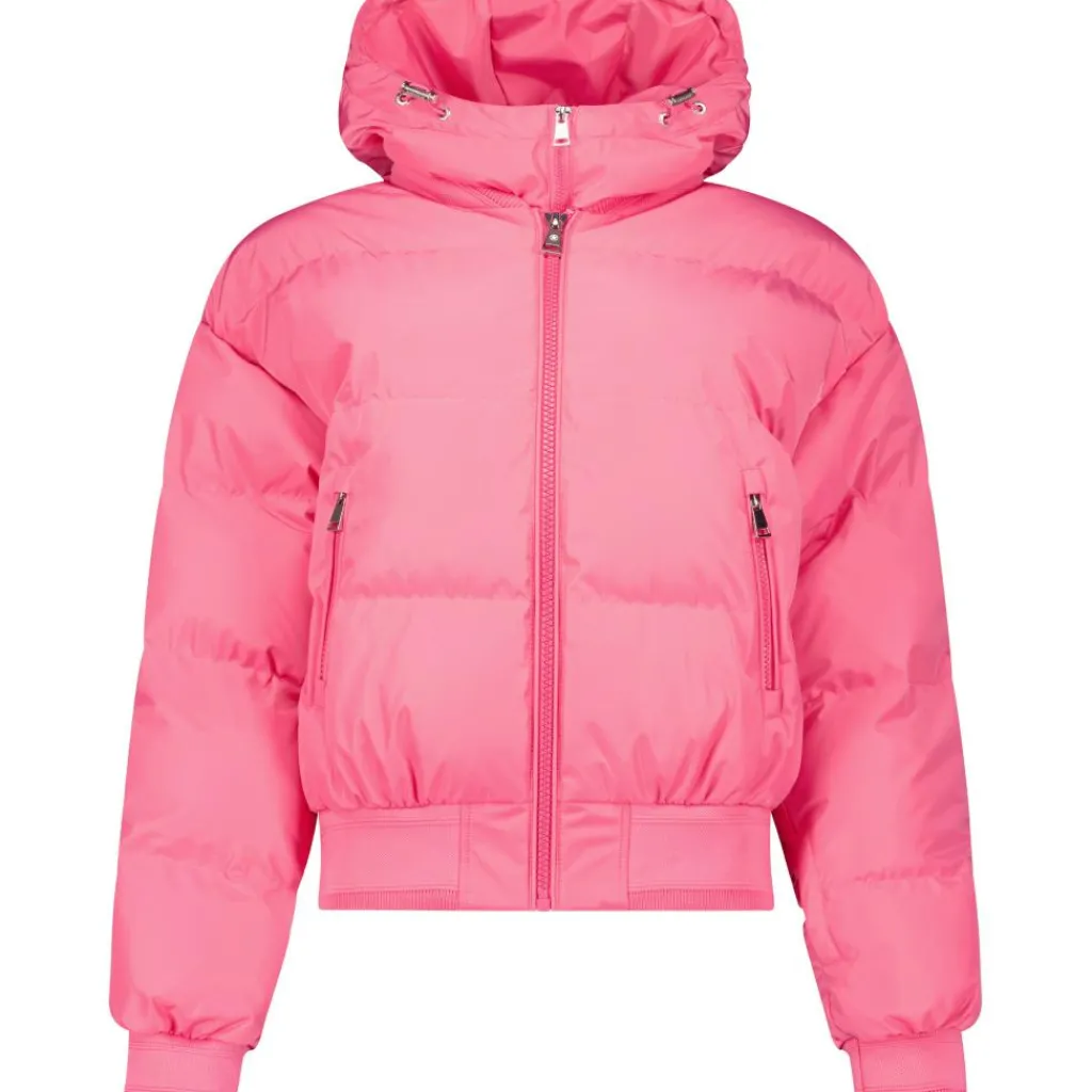 Ski Jassen|Wintersport-Airforce Northstar Bomber winterjas dames hot pink