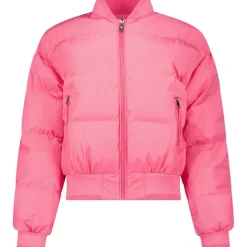Ski Jassen|Wintersport-Airforce Northstar Bomber winterjas dames hot pink