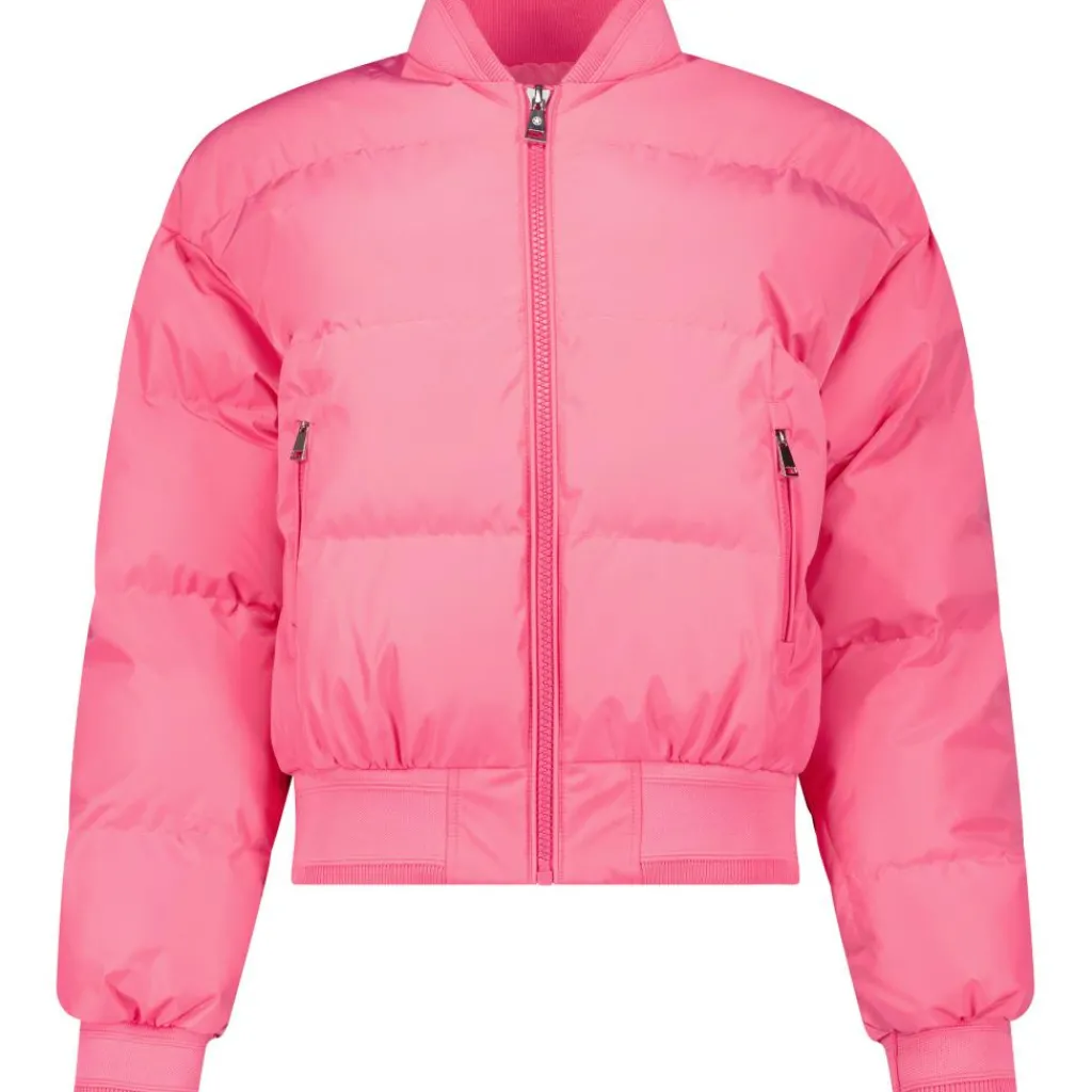 Ski Jassen|Wintersport-Airforce Northstar Bomber winterjas dames hot pink