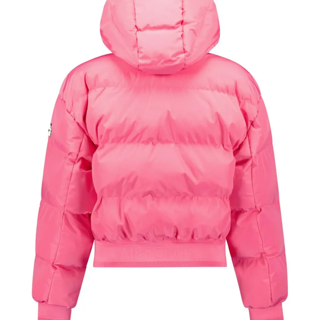 Ski Jassen|Wintersport-Airforce Northstar Bomber winterjas dames hot pink