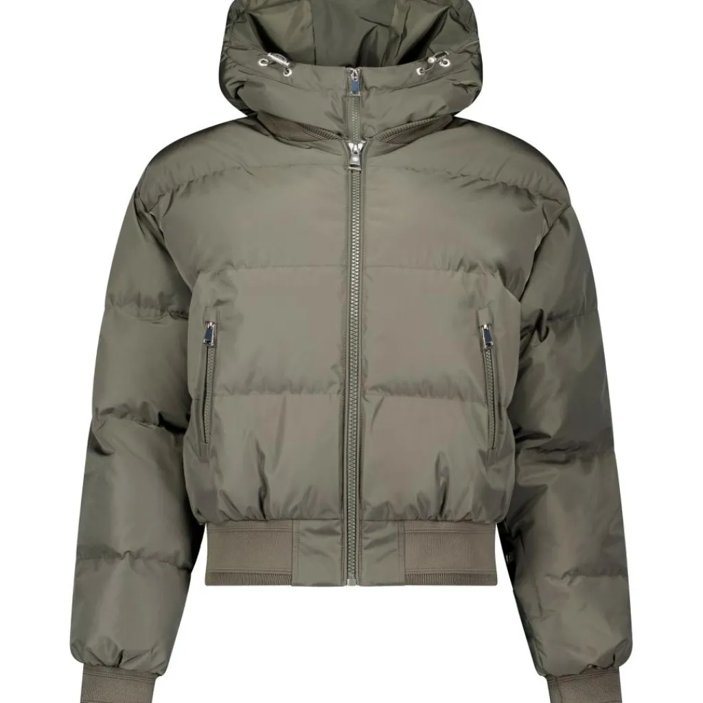 Ski Jassen|Wintersport-Airforce Northstar Bomber winterjas dames beluga