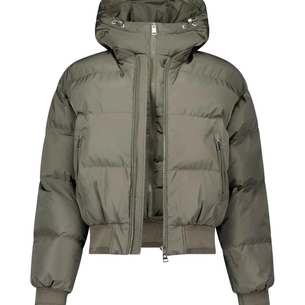 Ski Jassen|Wintersport-Airforce Northstar Bomber winterjas dames beluga