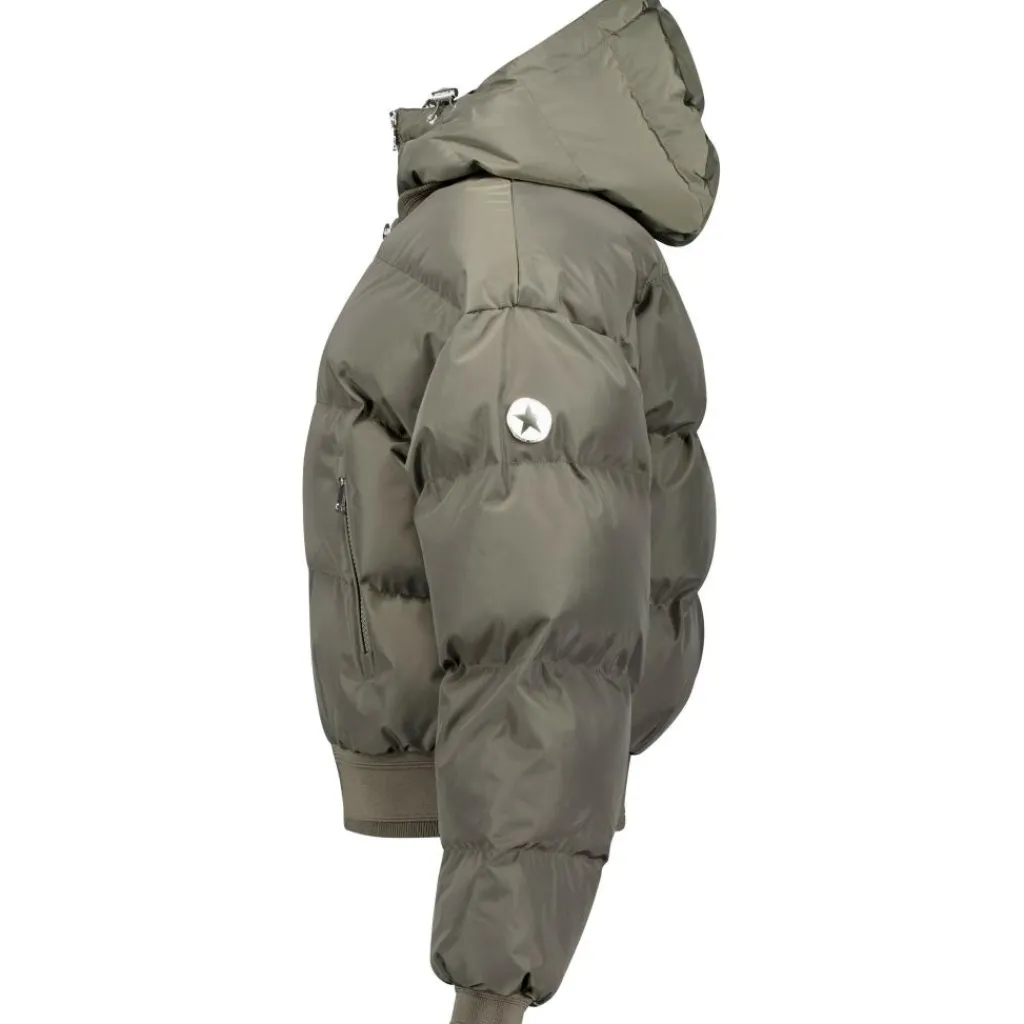 Ski Jassen|Wintersport-Airforce Northstar Bomber winterjas dames beluga