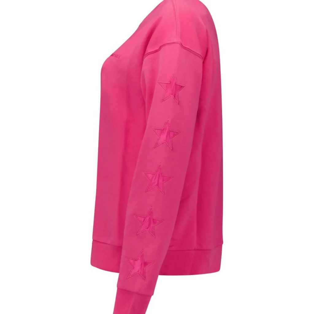 Ski Truien|Wintersport-Airforce Taos sweater dames hot pink