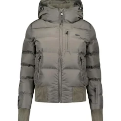 Airforce Taos winterjas dames beluga true black< Ski Jassen|Wintersport