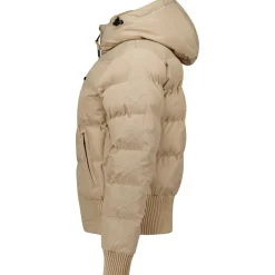Ski Jassen|Wintersport-Airforce Taos winterjas dames beige mist