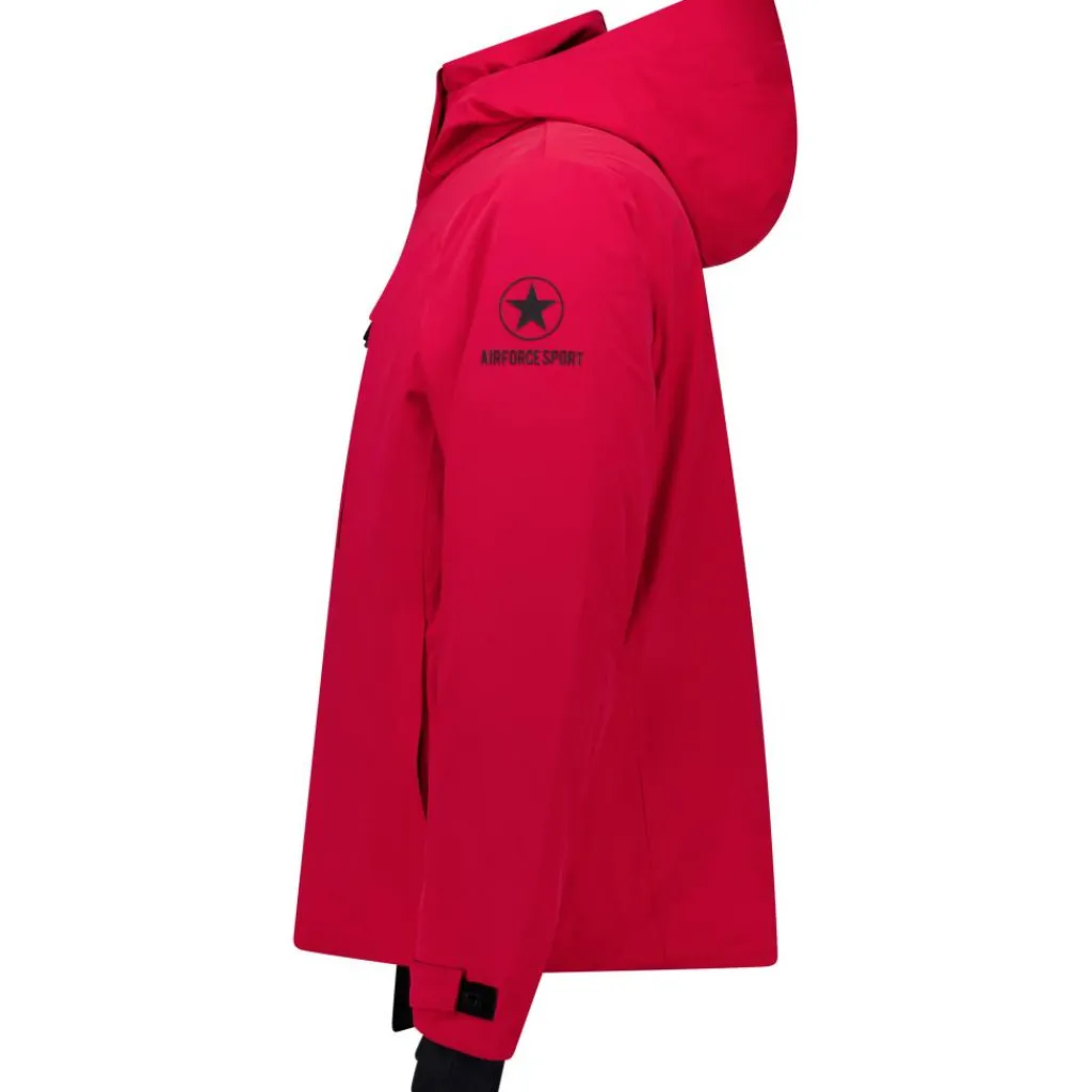 Ski Jassen|Wintersport-Airforce Teton winterjas heren red