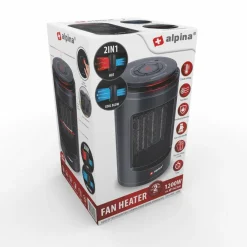 Alpina 2 in 1 heater< Kachels