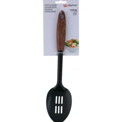 Keukengerei-Alpina 871125256830 Schuimspaan zwart