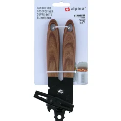 Keukengerei-Alpina Blikopener zwart