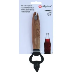Keukengerei-Alpina Flesopener zwart