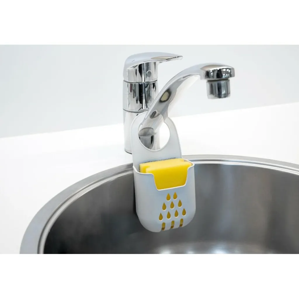 Alpina Hangende sponshouder 2 kleuren assorti< Schoonmaakartikelen