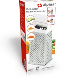 Keukengerei-Alpina Multirasp zilver