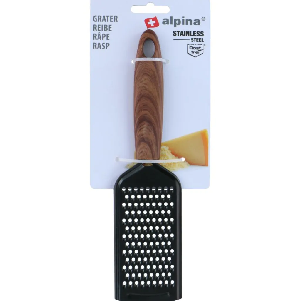 Keukengerei-Alpina Rasp zwart