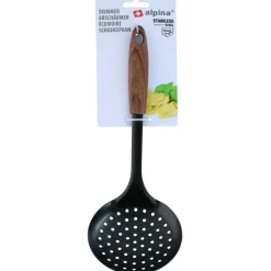 Keukengerei-Alpina Schuimspaan zwart