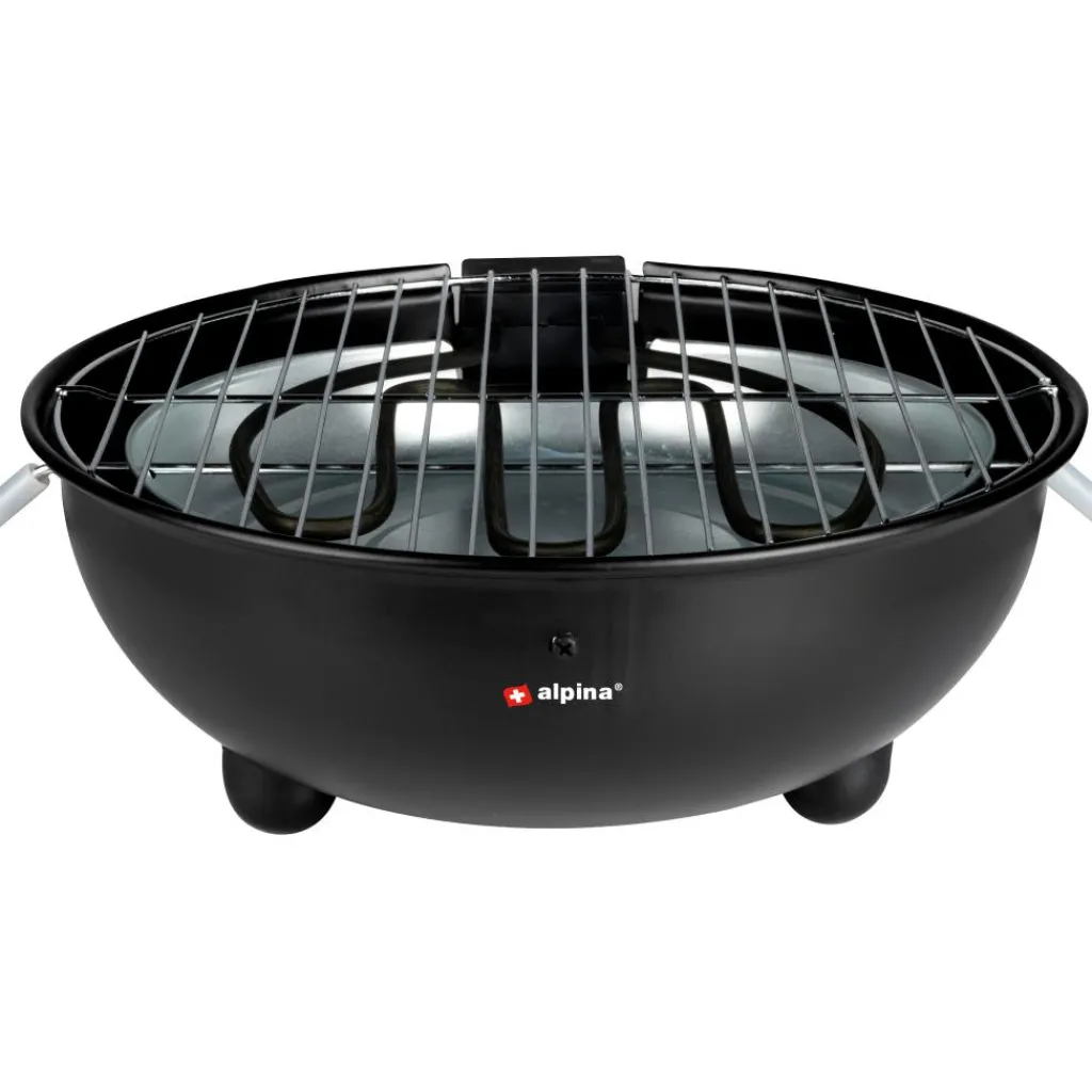 Alpina Table elektrische barbecue black< Elektrische Bbq
