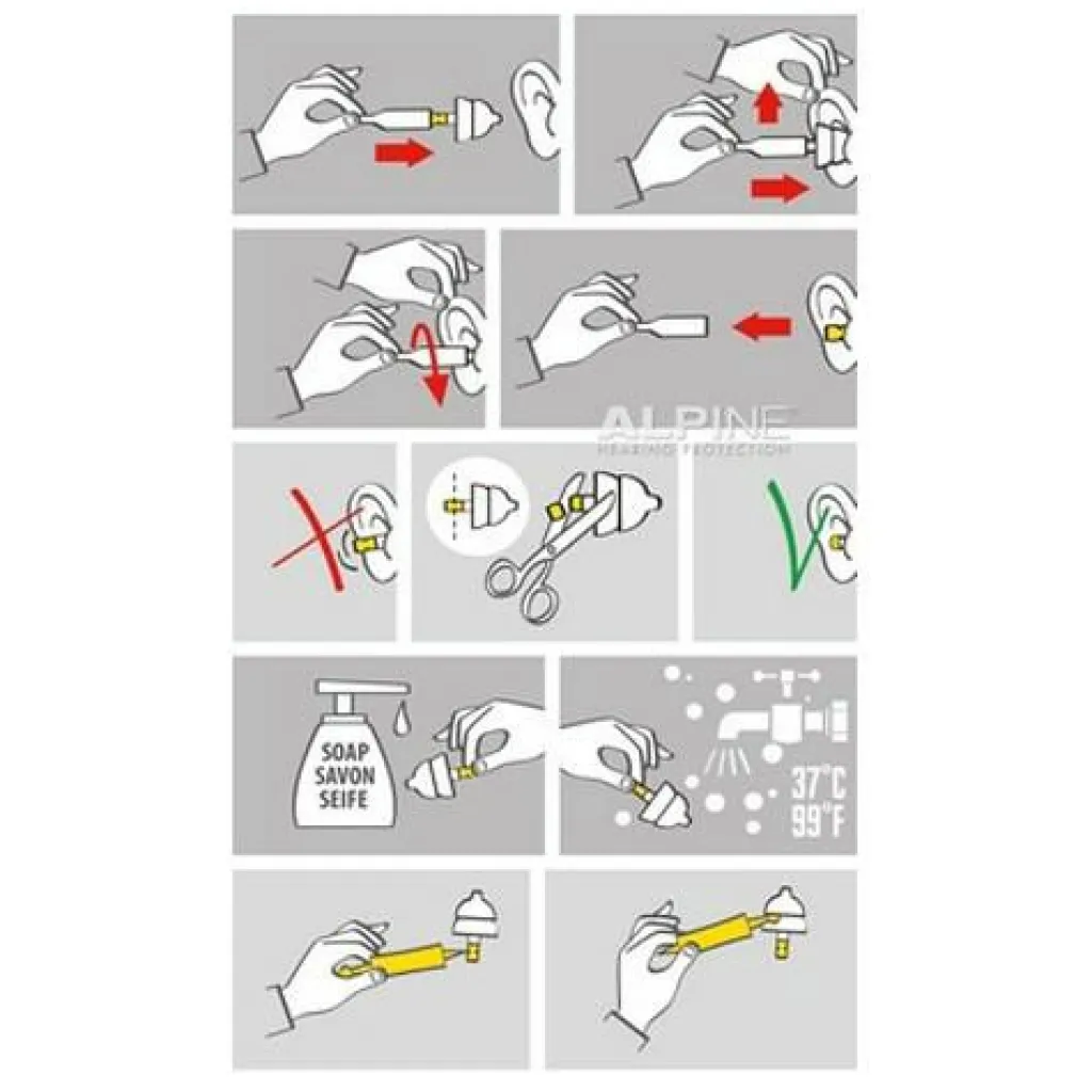 Alpine Hearing Protection FlyFit oordoppen< Overige Accessoires