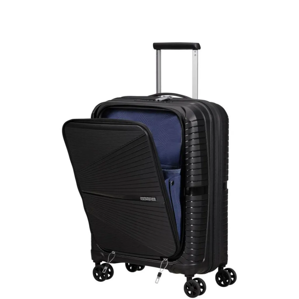 Koffersoorten|Fietsartikelen-American Tourister Airconic Spinner 55 koffer onyx black