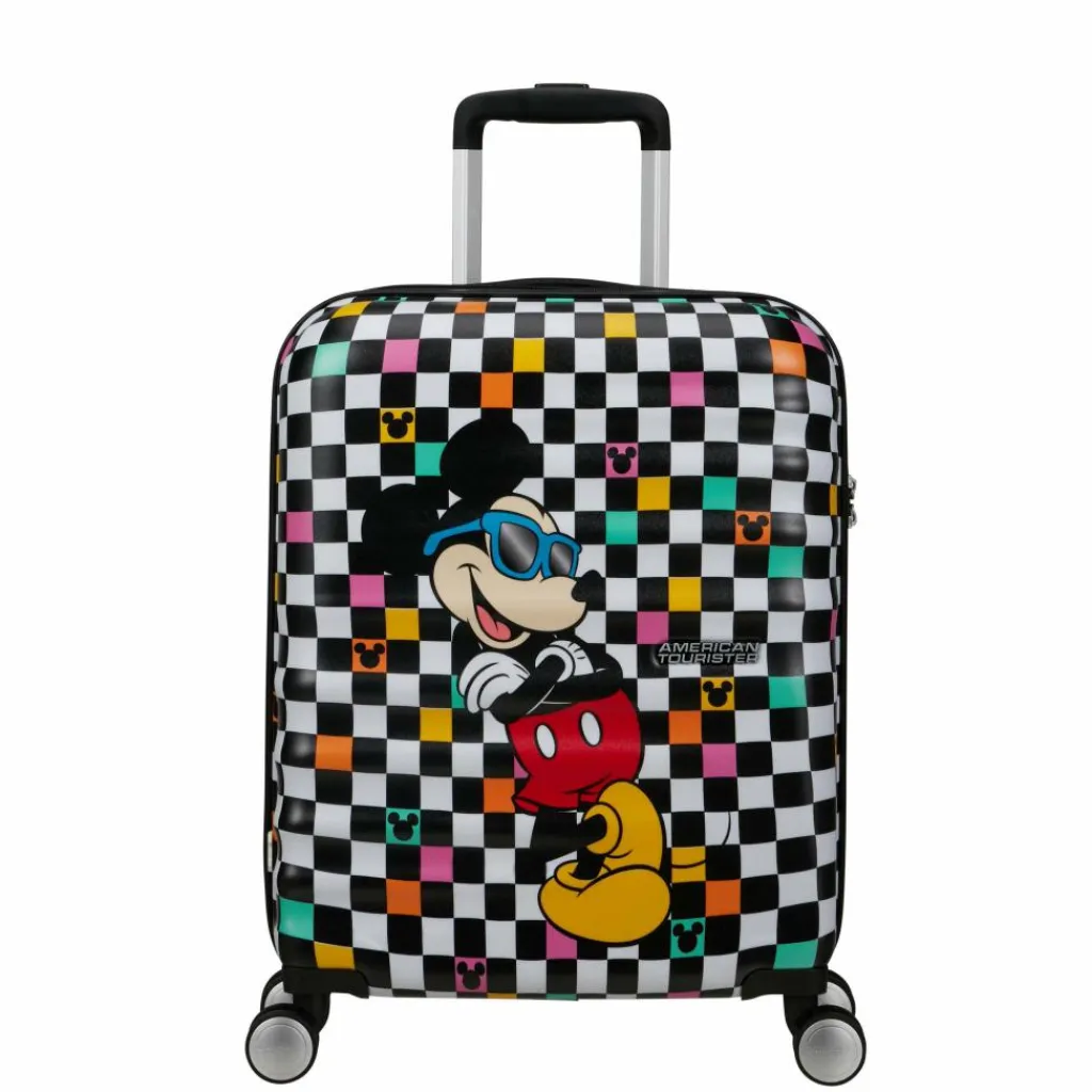 American Tourister Disney Wavebreaker 55 koffer mickey check< Koffersoorten|Fietsartikelen