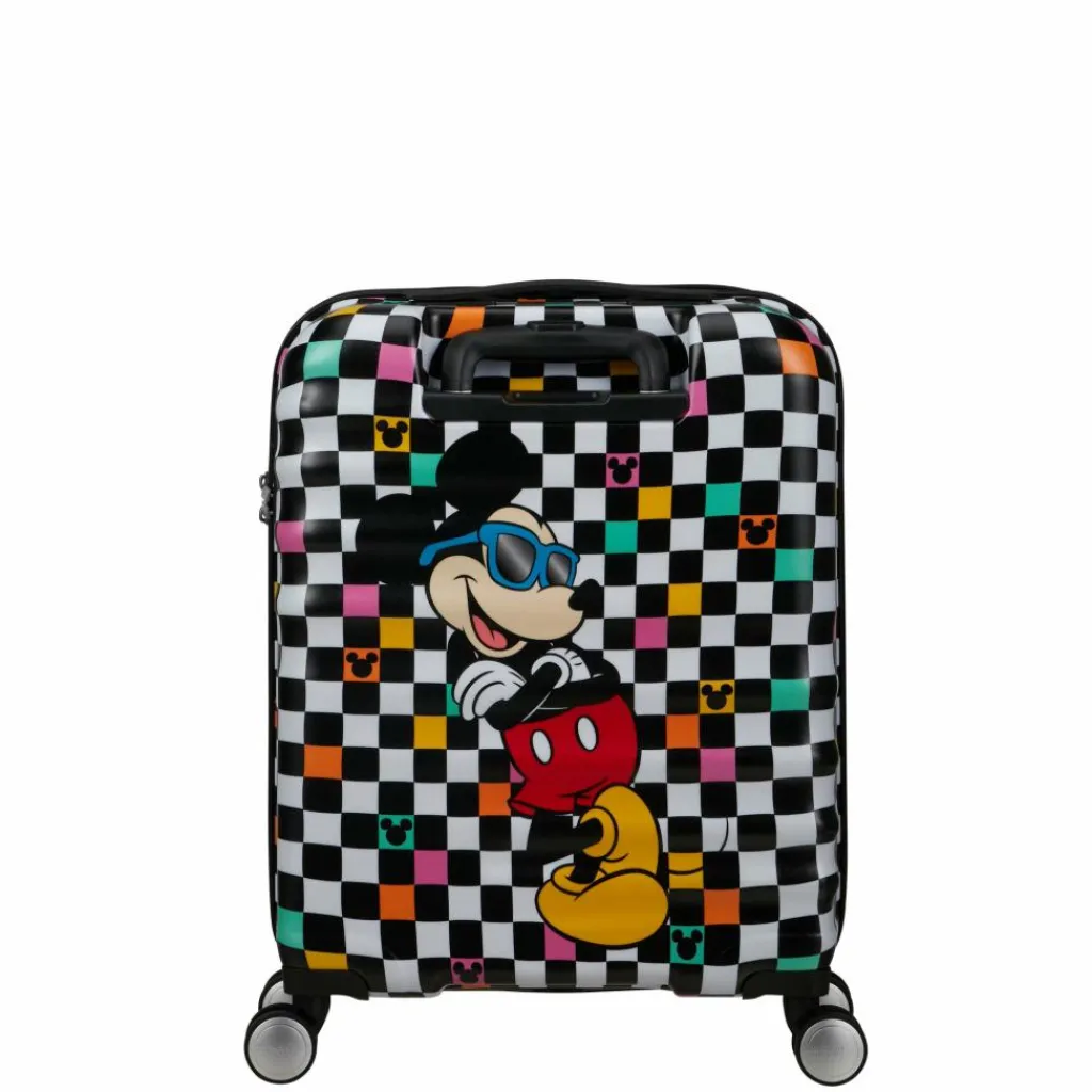 American Tourister Disney Wavebreaker 55 koffer mickey check< Koffersoorten|Fietsartikelen