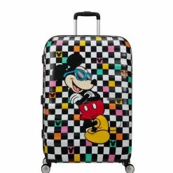 Koffersoorten|Fietsartikelen-American Tourister  Disney Wavebreaker 77 koffer mickey check