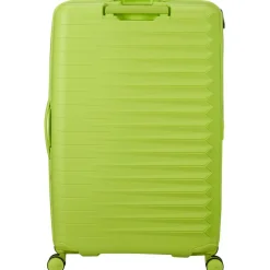Koffersoorten|Fietsartikelen-American Tourister  Fastforward Spinner 78 koffer neon lime