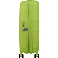 Koffersoorten|Fietsartikelen-American Tourister  Fastforward Spinner 55 koffer neon lime