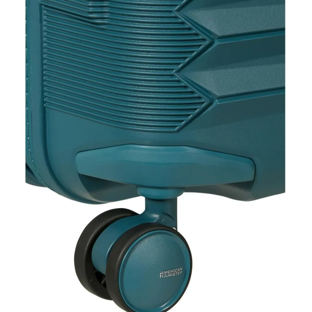 Koffersoorten|Fietsartikelen-American Tourister Fastforward Spinner 68 koffer totally teal