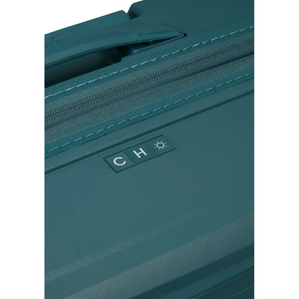 Koffersoorten|Fietsartikelen-American Tourister Fastforward Spinner 68 koffer totally teal